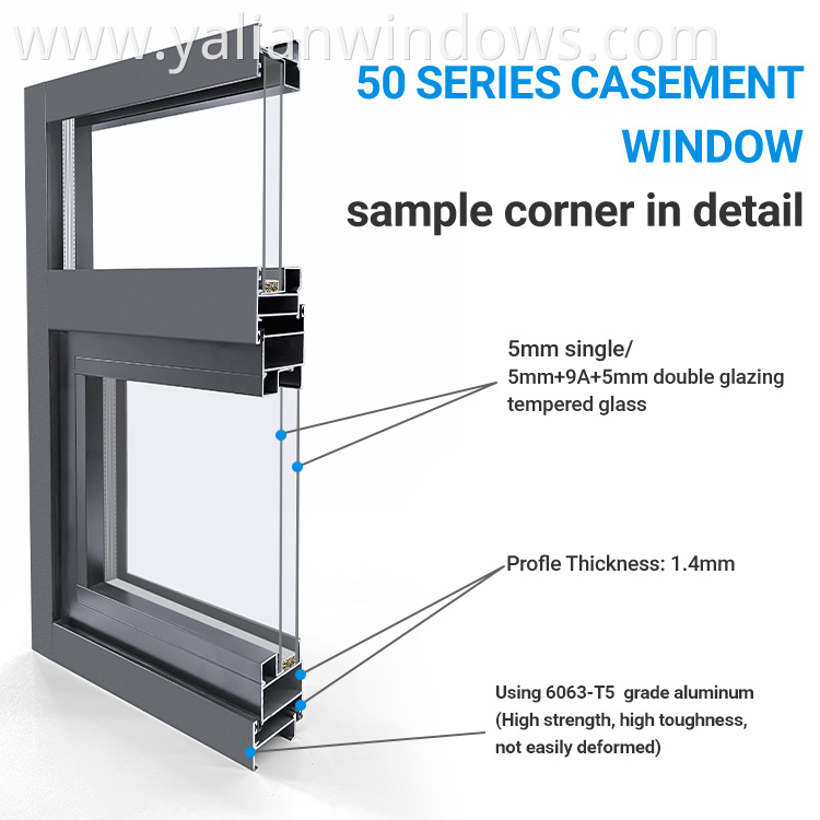 Thermal Break Casement Windows